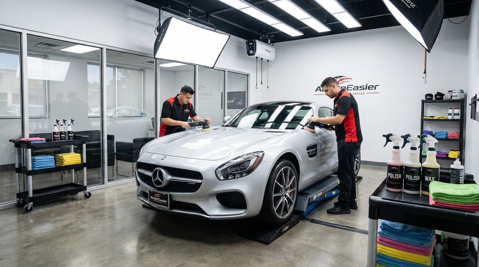 17c一起草汽车美容视频